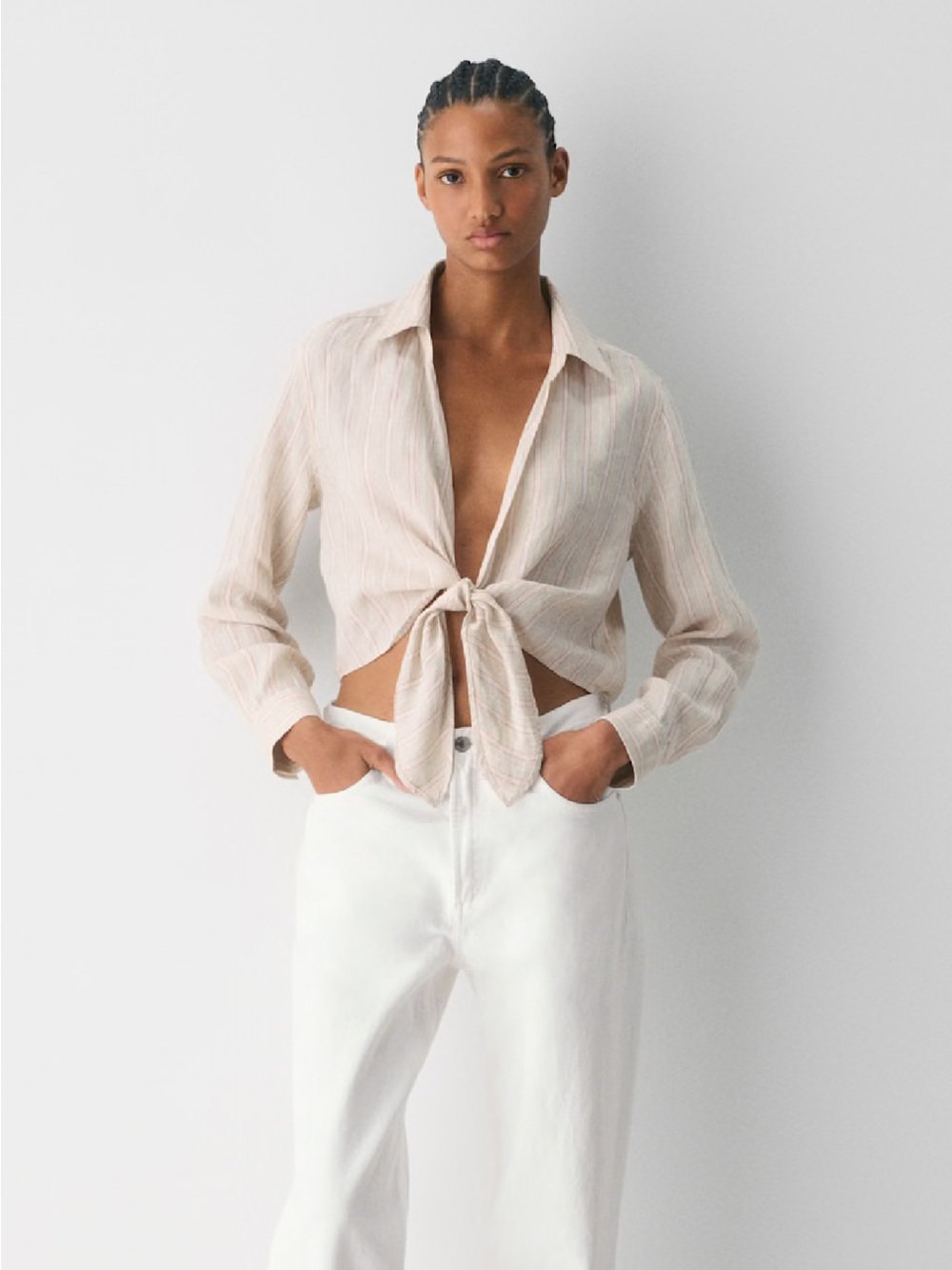 Aritzia Connection Linen Blouse - BNWT
